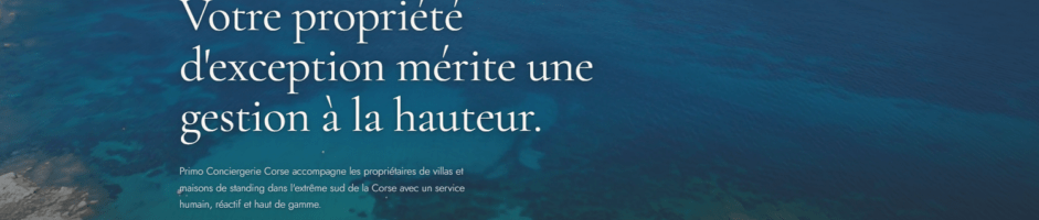 PRIMO CONCIERGERIE CORSE